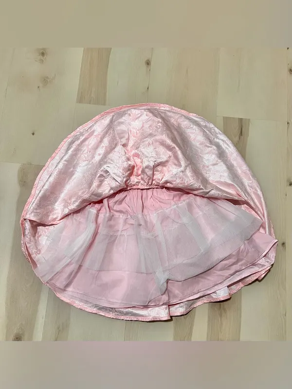 Babyboo NWT Women Small Pink Strapless Mini Dress Romantic Coquette Soft Girl - Image 8