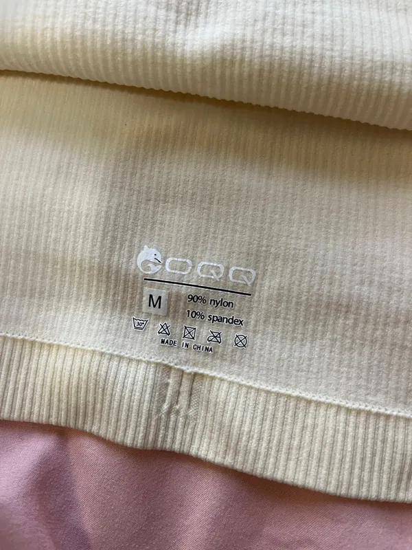 Ribbed Tank Top Tan Size M - Image 3