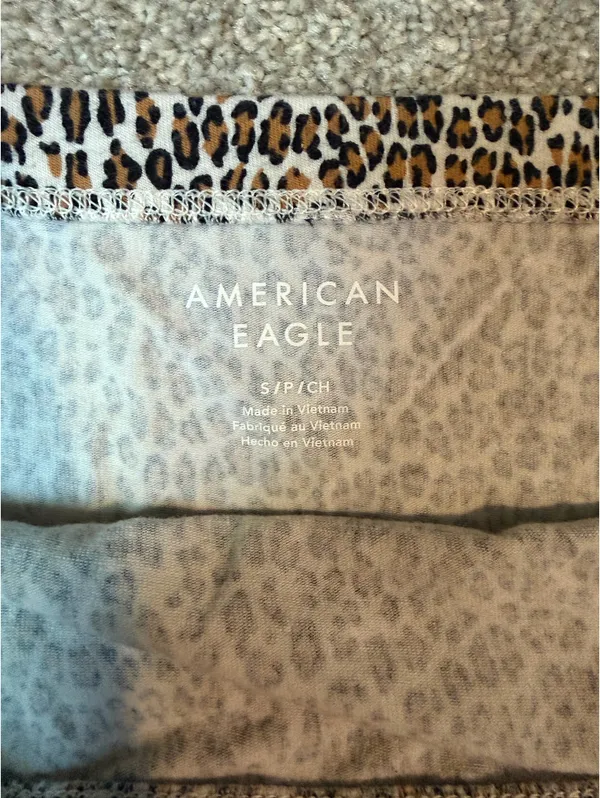 American Eagle Cheetah Print Tube Top - Image 3