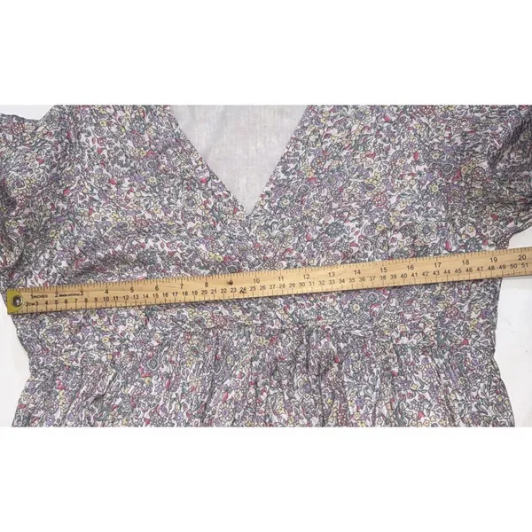 HATCH Long Sleeve Knee Length Whimsy Floral Cottagecore Maternity Dress Sz‎ 2 - Image 9