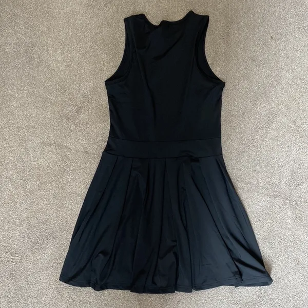SHEIN Black Athletic Sleeveless Tennis Dress Size‎ S - Image 2