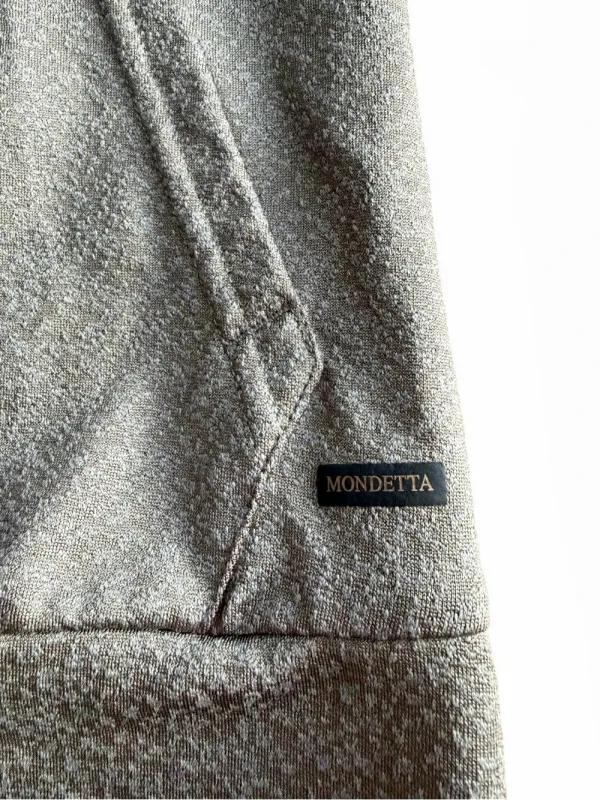 Mondetta Women's Size Small Gray 1/4 Zip Pullover Fleece Sweatshirt Pocket S - Image 6