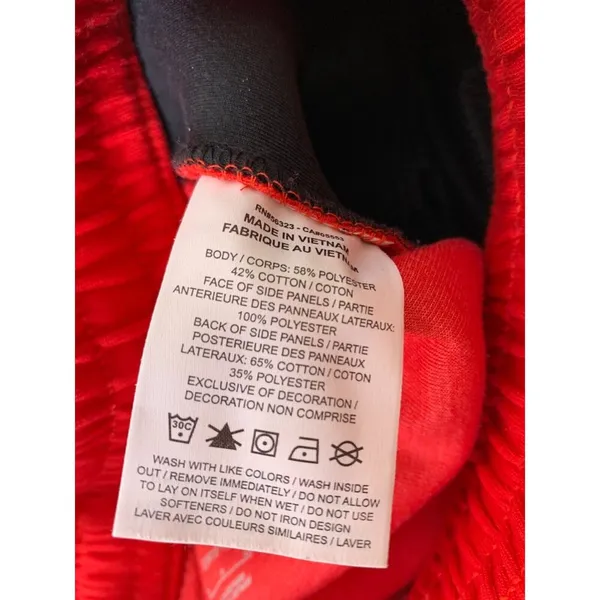 Nike Dri-FIT Element Running Pant Womens Small Red Black CQ0307-657 Sweatpants - Image 7
