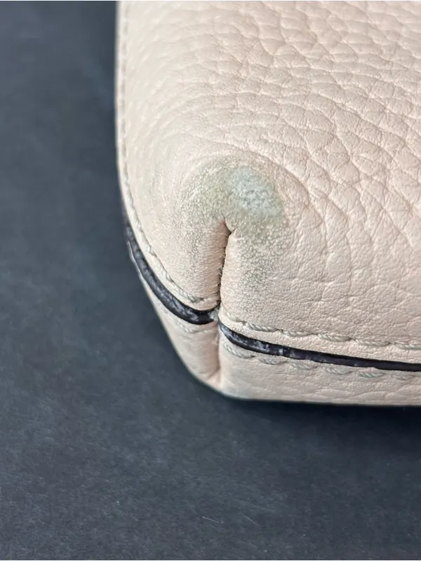 Kate Spade Polly Small Swing Pack Neutral Pink Pebbled Leather Crossbody Bag. - Image 16