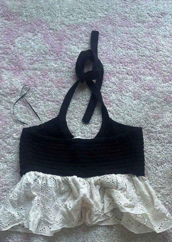 Zara Halter Neck Summer Top - Image 2