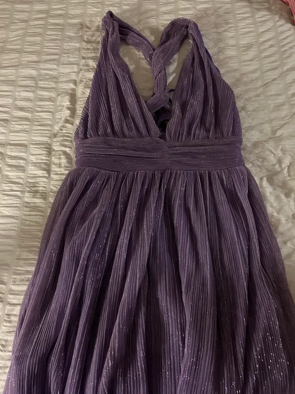 Purple Hoco Dress Size M - Image 2