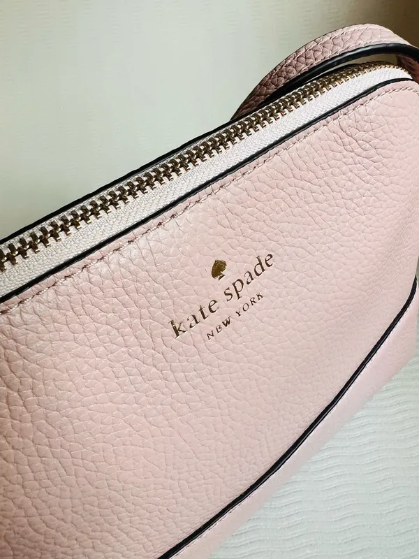 Kate Spade Southport Avenue Hanna Crossbody Chalk Pink Leather Dome Bag NWOT - Image 2
