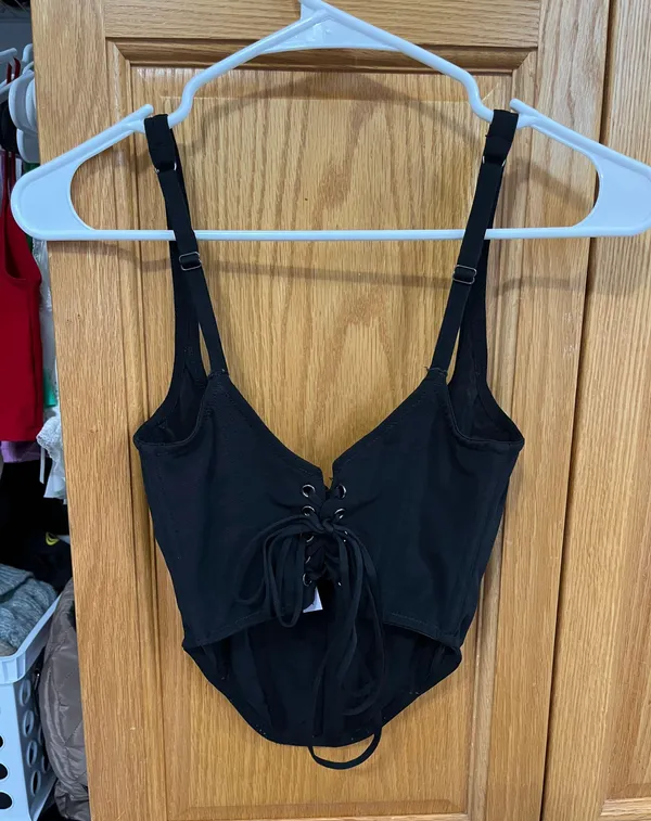 Urban Outfitters Black corset - Image 2