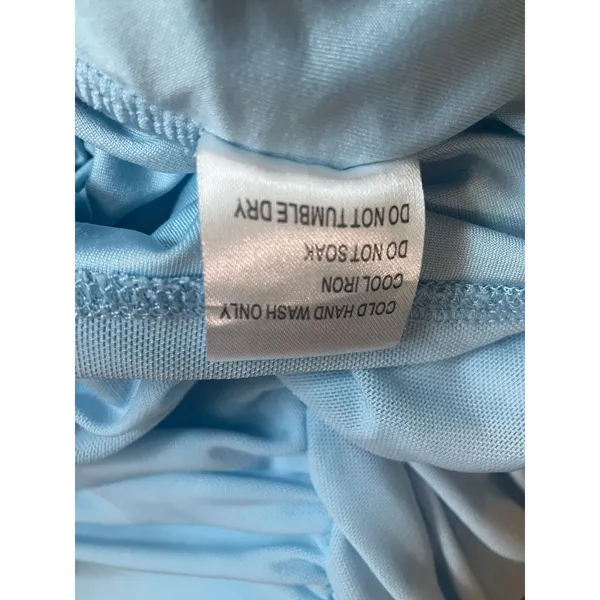 HELLO MOLLY Under A Spell Mini Dress in Baby Blue Size L US 8 COCKTAIL PARTY - Image 3