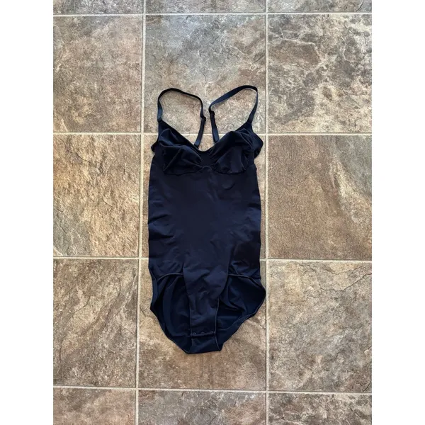 Skims Seamless Sculpt Brief Bodysuit Onyx Size 3XL - Image 2