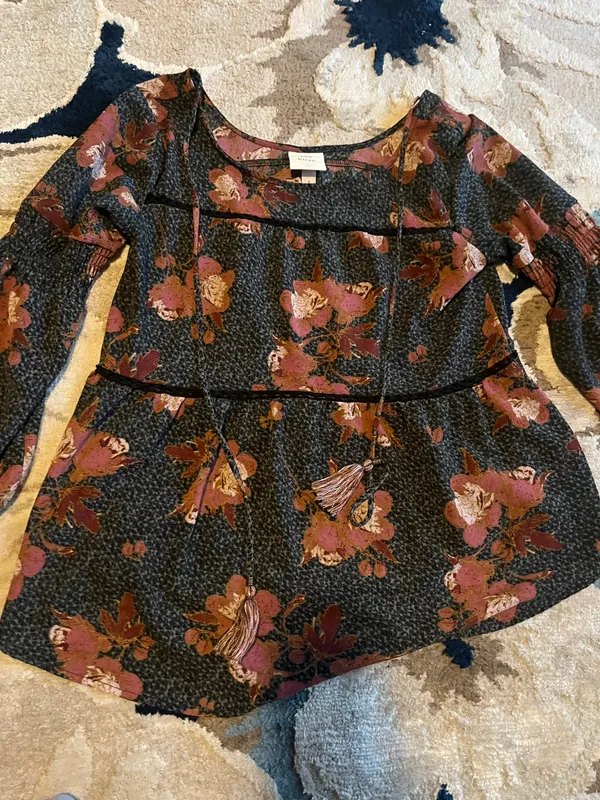 Knox Rose Floral Flowy Blouse - Image 2