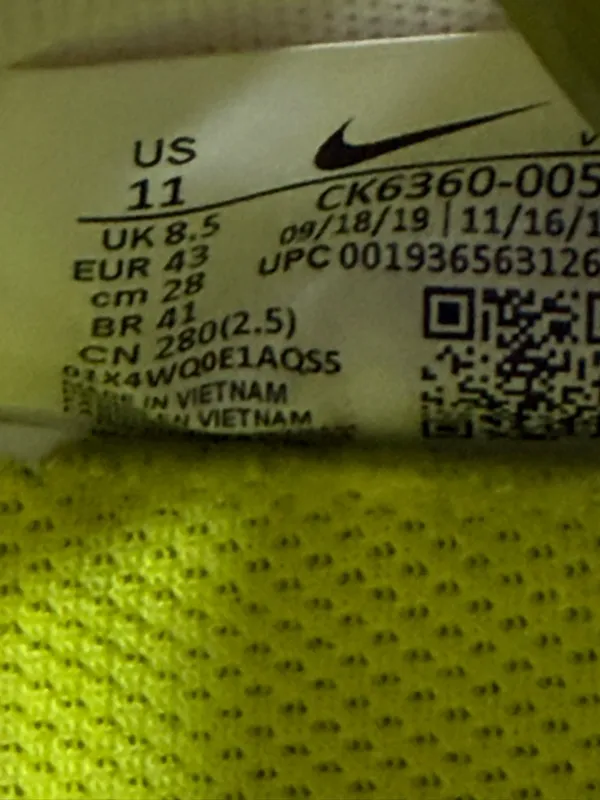 Nike Women’s 11 Renew Run Sneakers, 'Platinum Pink Blast' - Image 7