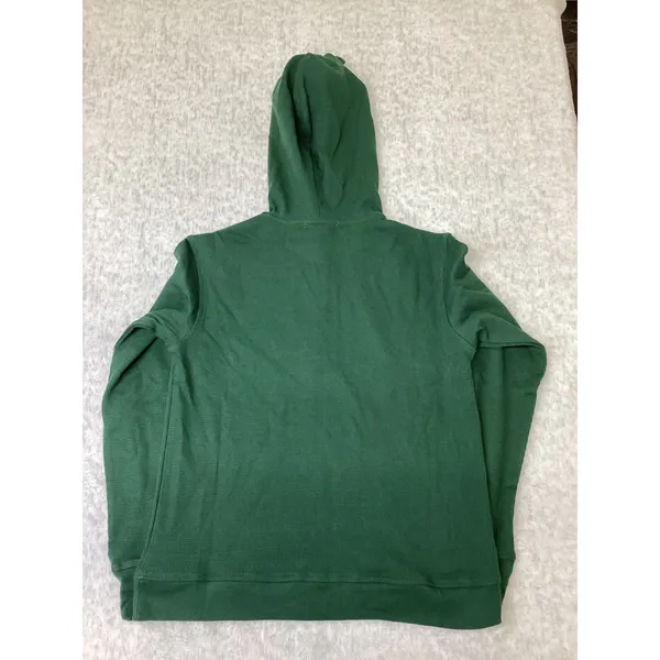 WEAR by Erin Andrews New York Jets Green Waffle Knit Henley Hoodie EA1F54LS401G - Image 6