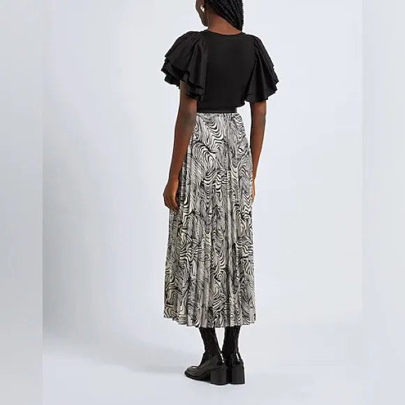 8 by Yoox Organic Cotton Black Top Size L - Image 2