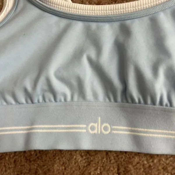 Alo-yoga Women's Blue Bra - Image 3