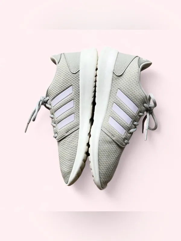 ADIDAS Women's QT Racer 2.0 Running Sneaker Shoes Gray Size 9.5 - Image 7
