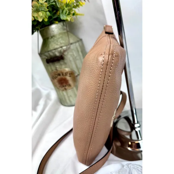 Kate Spade Jackson Street Gabriele Pebbled Leather Crossbody Brown - Image 9
