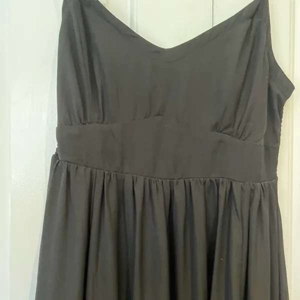 Bebe Stunning Black Lace long Dress size S-p - Image 5