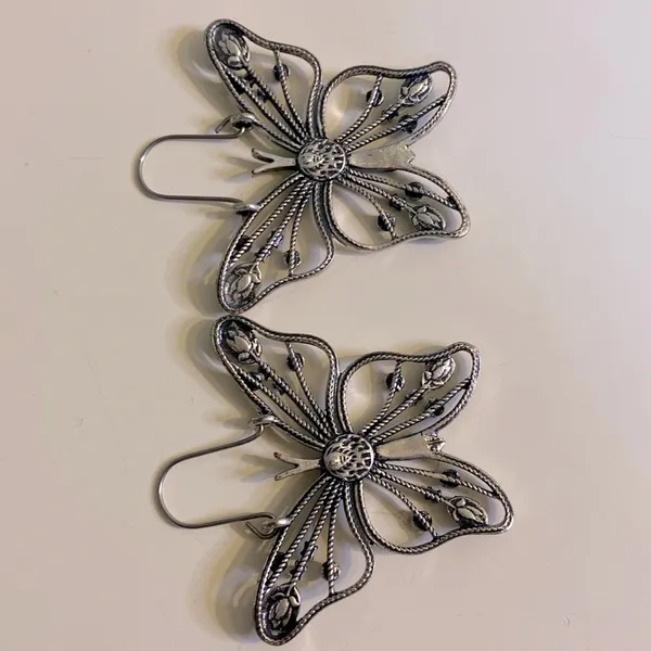 Lucky Brand Butterfly Earrings - Image 4