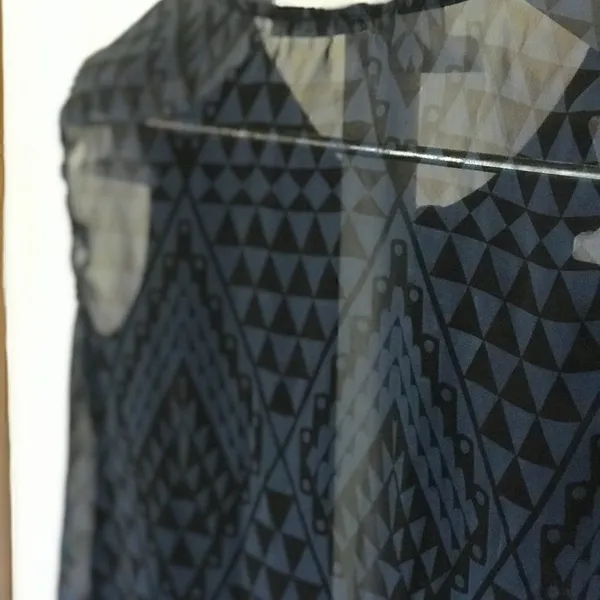 Chloe K Tribal Print Blouse - Image 3