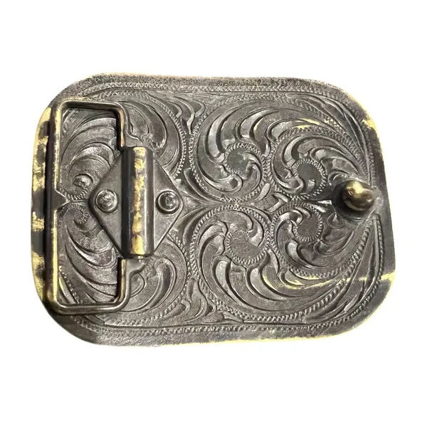 Ariat buckle with green rhinestones, rodeo, western, coastal cowgirl - Image 2
