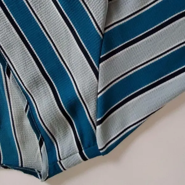 Charlotte russe striped blouse size medium - Image 2
