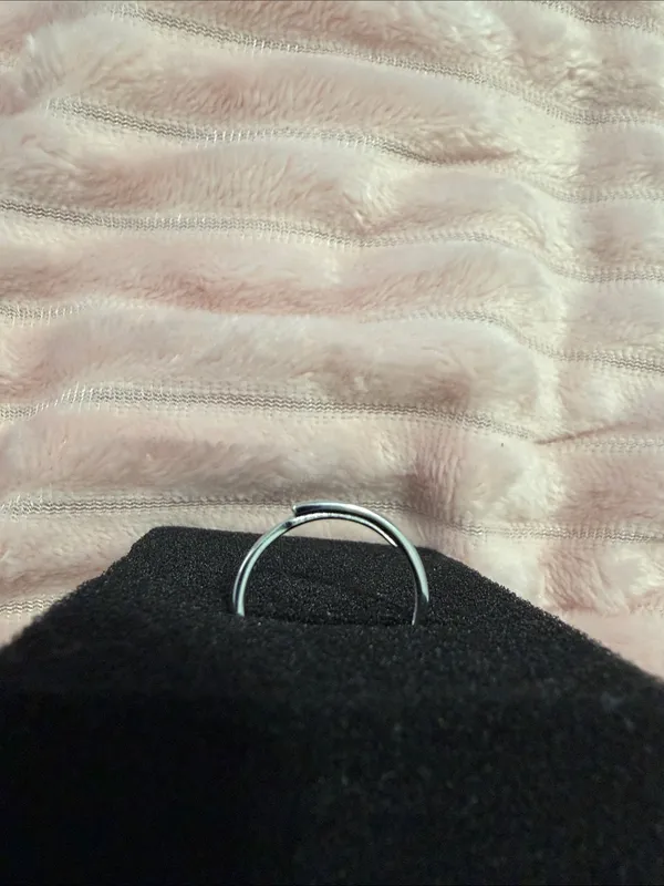 0.40 CT Radiant Moissanite Adjustable Ring – S925 Sterling Silver - Image 6
