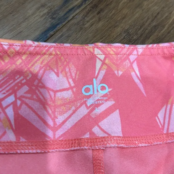 ALO Yoga orange capri leggings - Image 2