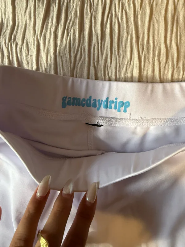 Boutique gamedaydripp Penn State White Skirt - Image 2