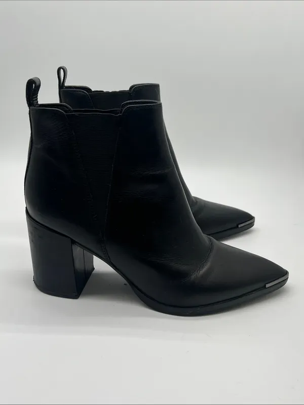 Tony Bianco‎ Bello Bootie Women's Size 9 Black Pointed Toe - Image 2