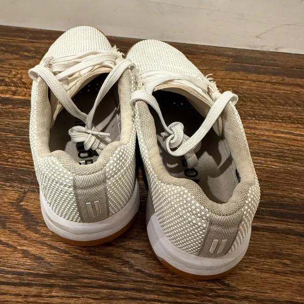NOBULL White and Brown Athletic Shoes with Minimalist Design Size 6.5W/5M‎ - Image 4