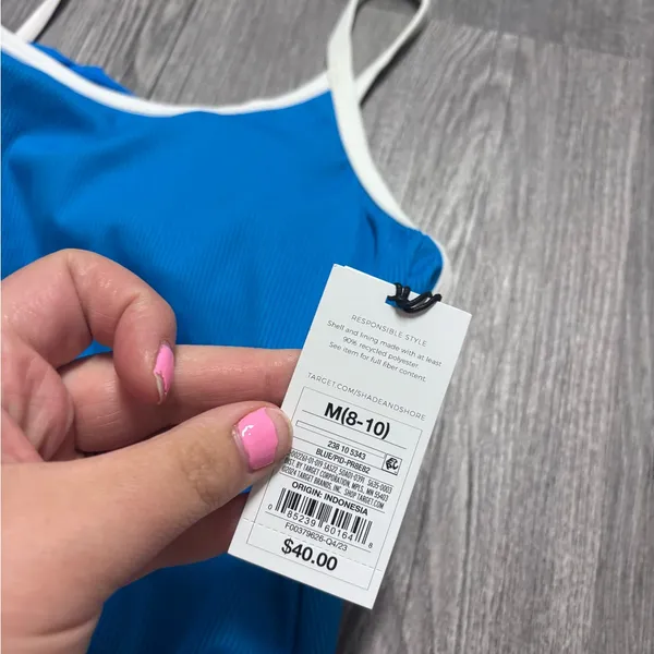 Shade & Shore Scoop Neck One Piece Bathing Suit - Image 4