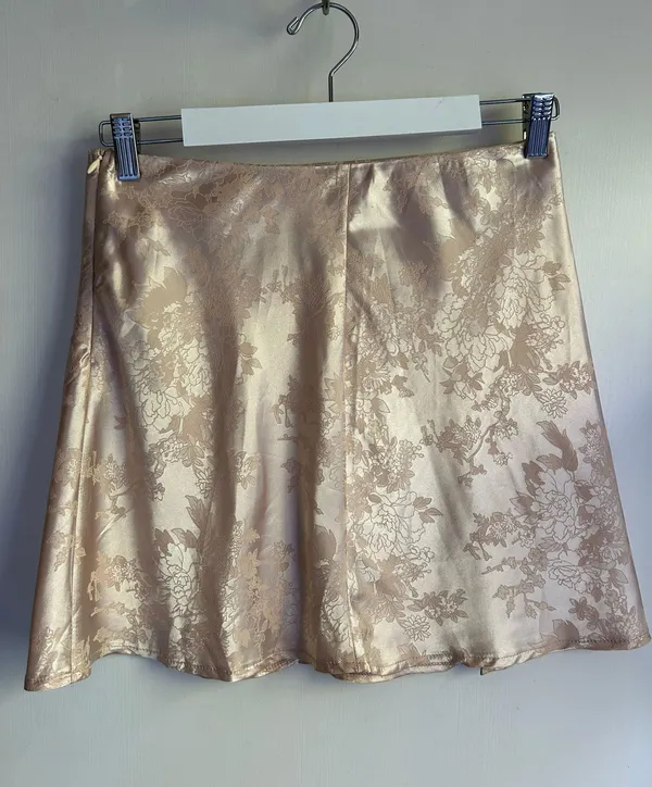 Princess Polly Satin Floral Print Mini Skirt - Image 4