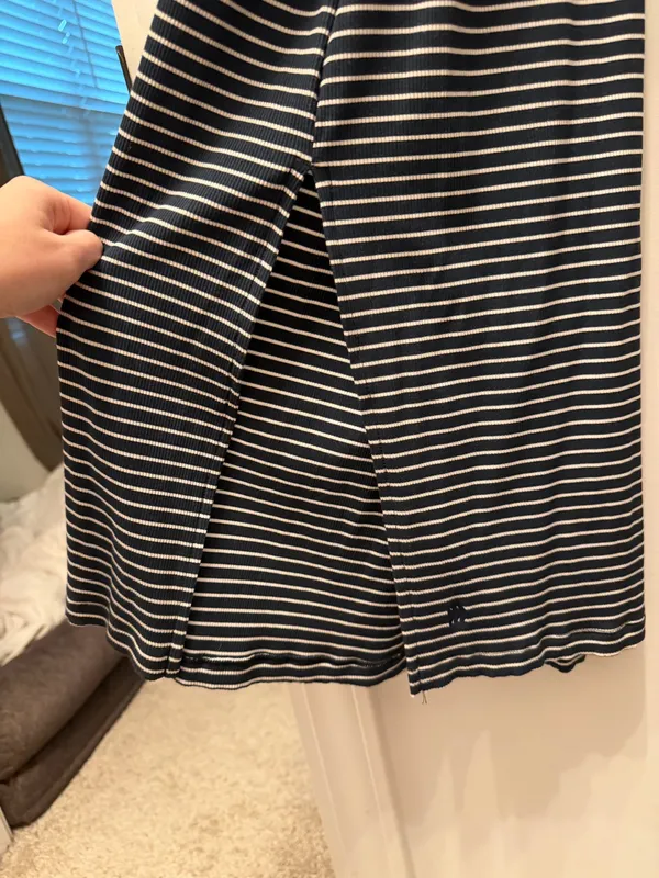 Target All in Motion Navy and White Midi Dress - Image 3