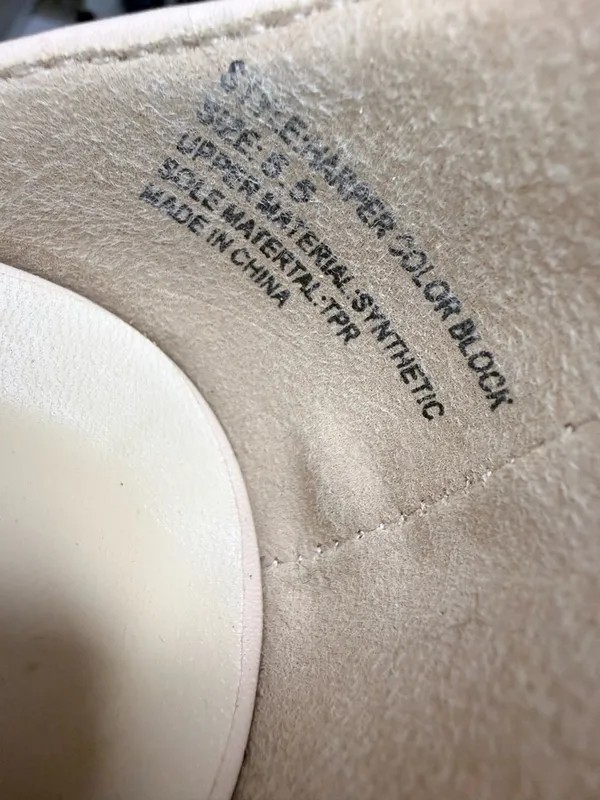 Lulu's Blush and White Block Heel Ankle-Strap Sandals - Image 7