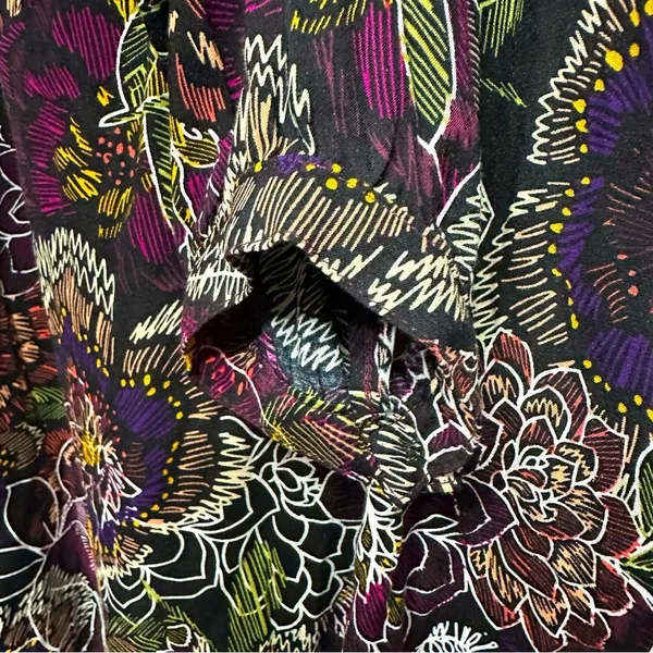 Westbound Women’s Floral‎ Print Long Sleeve Size XL Top - Image 4