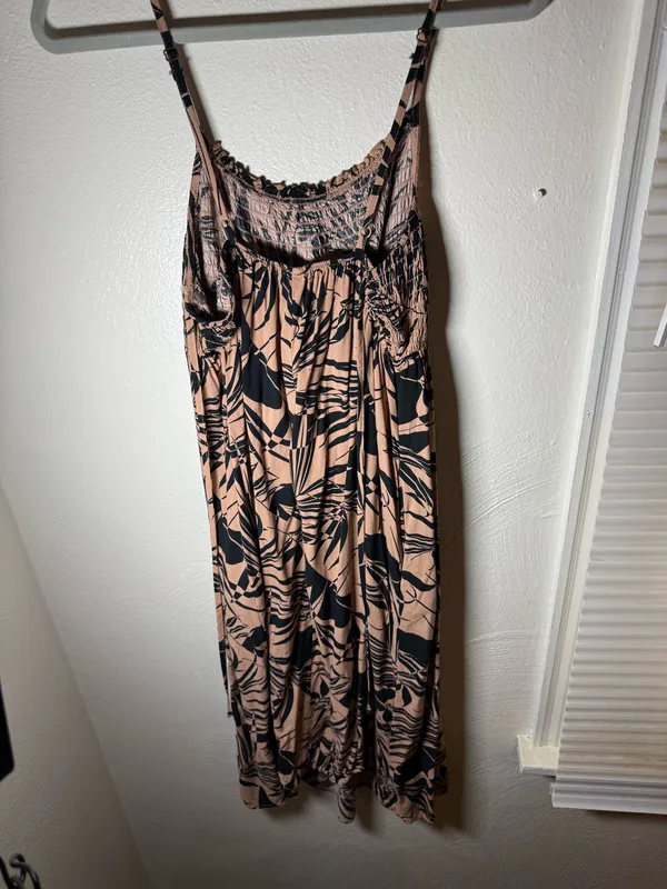 Wild Fable Dress Tropical Print - Image 3