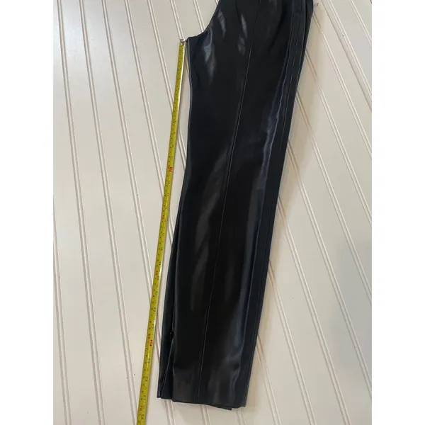 Superdown & Mango Faux Leather Pants & Ruched Faux Wrap Mini Skirt Bundle Sz XS - Image 7