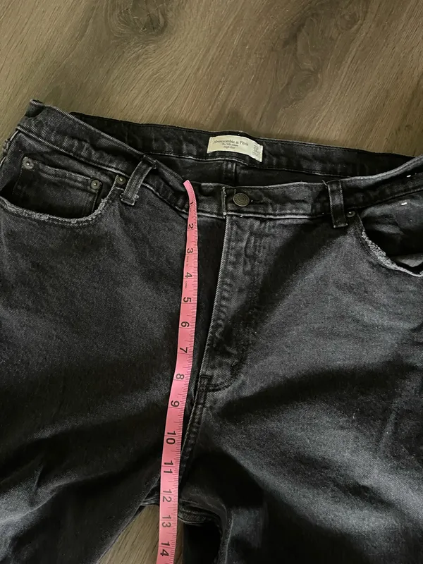 Abercrombie & Fitch The 80’s Mom High Rise Black Jeans - Image 8
