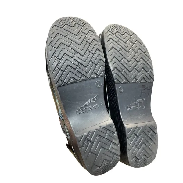 Dansko Womans Black walking nursing all day wear clogs Sz 8 SKU 9629 - Image 5