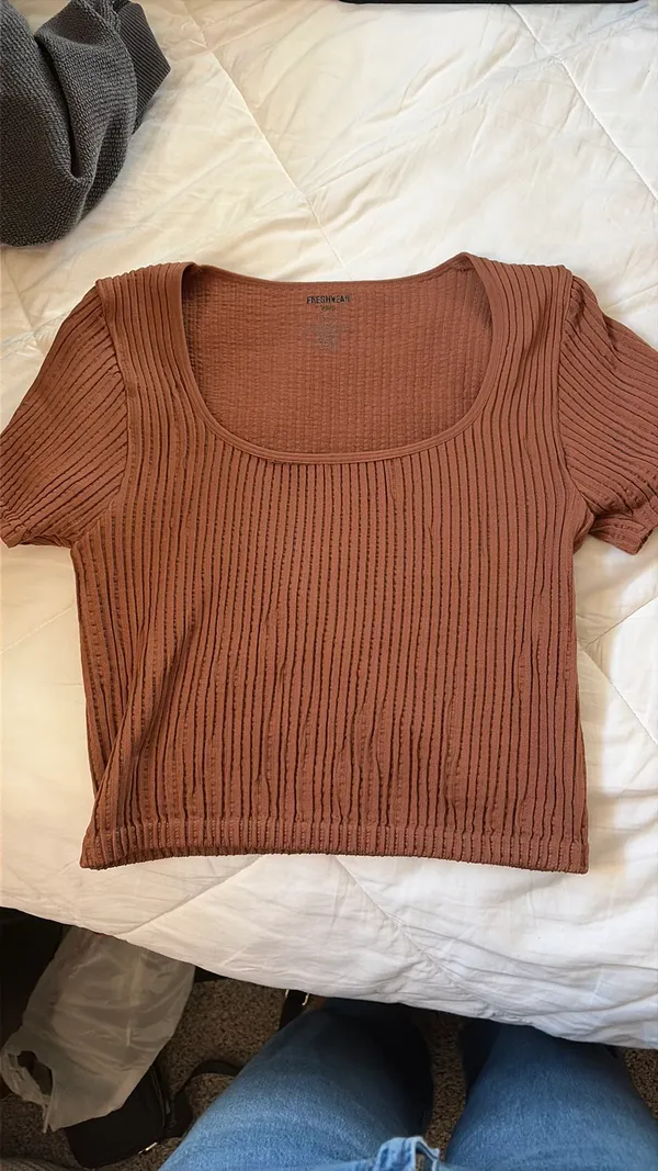 Ribbed Buckle Top - Image 2