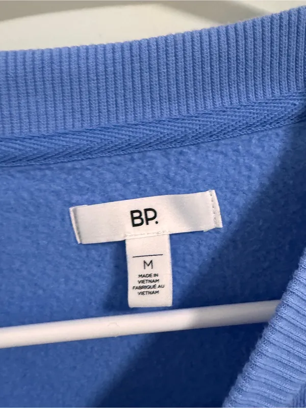 Nordstrom BP Blue Crewneck Sweatshirt - Image 2
