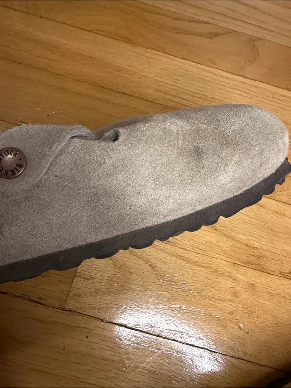 Birkenstock Boston Suede Soft Footbed Sandals - Size 39 - Image 8