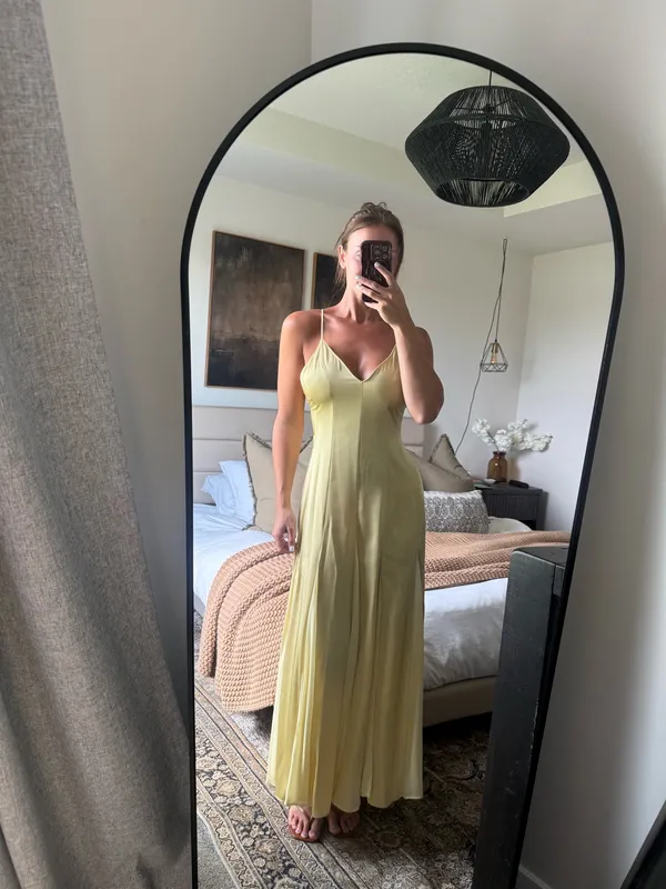 ZARA Slip Dress Satin  - Image 4
