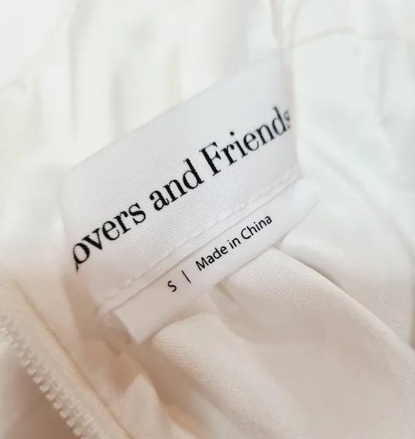 Lovers and Friends Bermuda Dress in Blanc White Small - Image 12