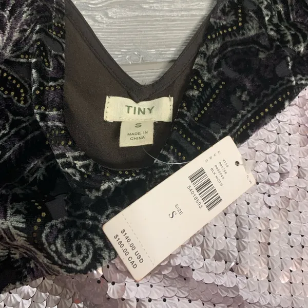 NWT Anthropologie tiny Cassandra sequin tank top‎ - Image 8