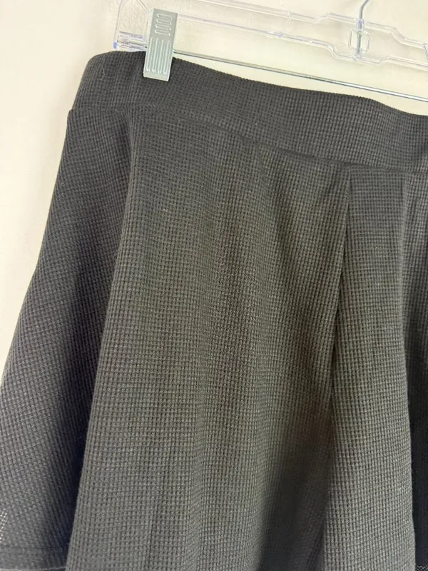 NWT Lulus Expert Chiller Black Waffle Knit Shorts Flowy Size XL NEW - Image 6