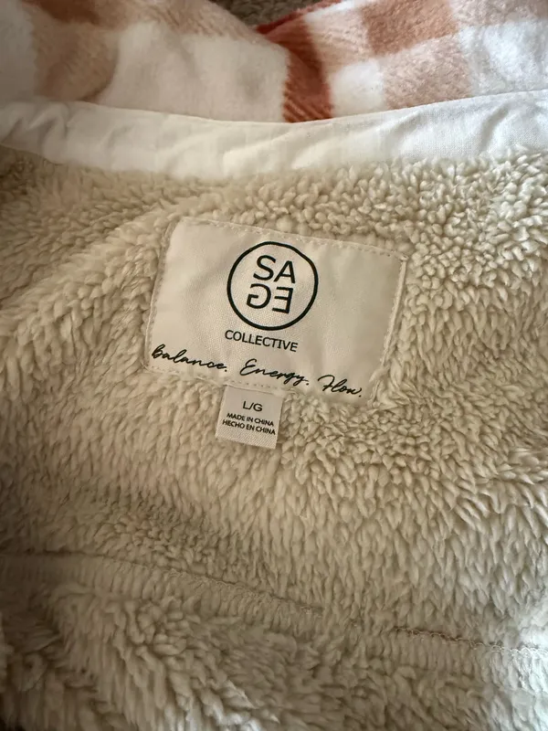 Sherpa jacket Size L - Image 2