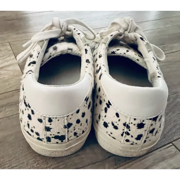 Madewell Sidewalk Low-Top Sneakers in Spatter-Painted Calf Hair Women’s‎ 9 - Image 5