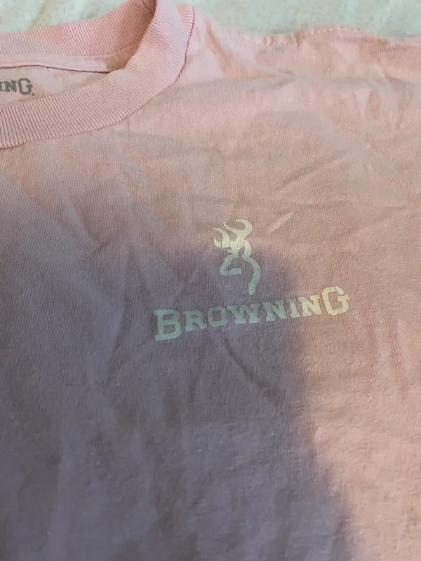 Browning pink camo Tshirt - Image 4